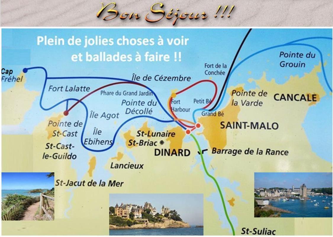 Hotel Mobh Comfy Dinard Esterno foto